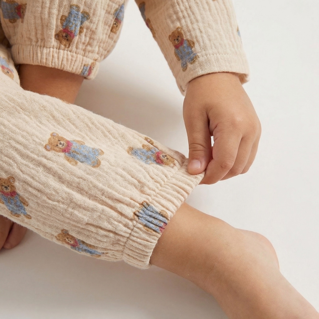 Komplet piżamy do spania