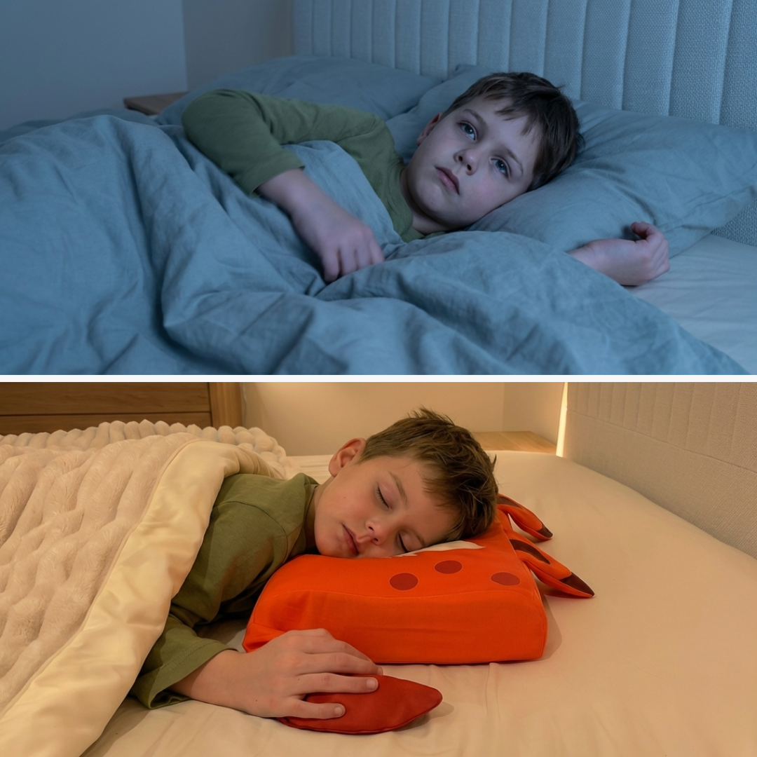 Kojąca poduszka dla dzieci